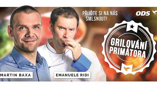 Grilování s Italem, Emanuele Ridi a Martin Baxa