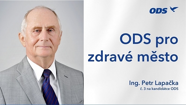 Představujeme Vám číslo 3 na táborské kandidátce ODS Petra Lapačku