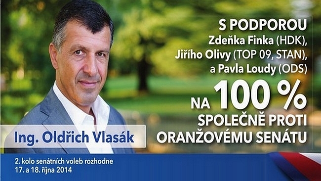 Řada významných osobností vyjádřila Oldřichu Vlasákovi podporu do druhého kola senátních voleb