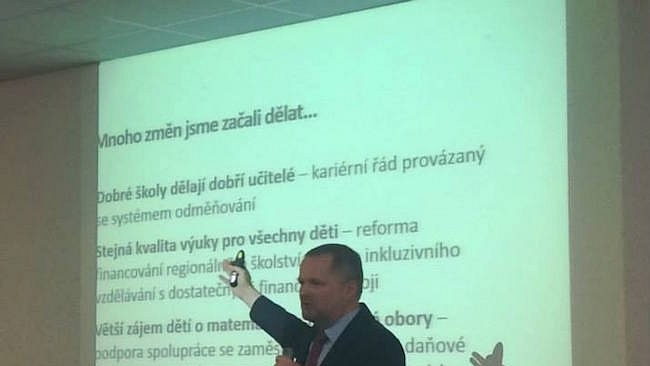 Předseda ODS hostem konference Asociace ředitelů gymnázií ČR