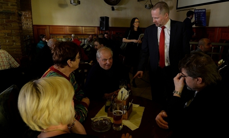 Předseda ODS prof. Petr Fiala navštívil Ústí nad Labem