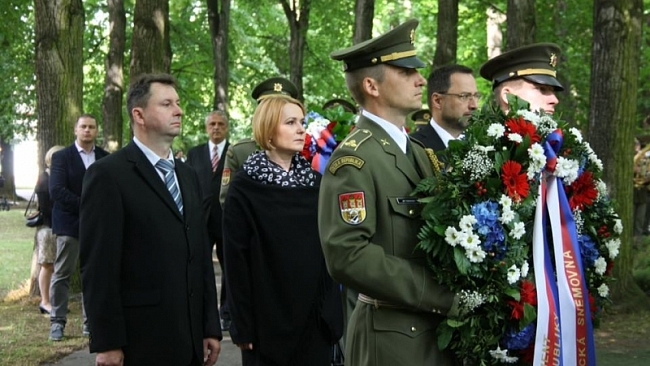 Projev na pietním aktu obětem rudého teroru z let 1948 -1989 