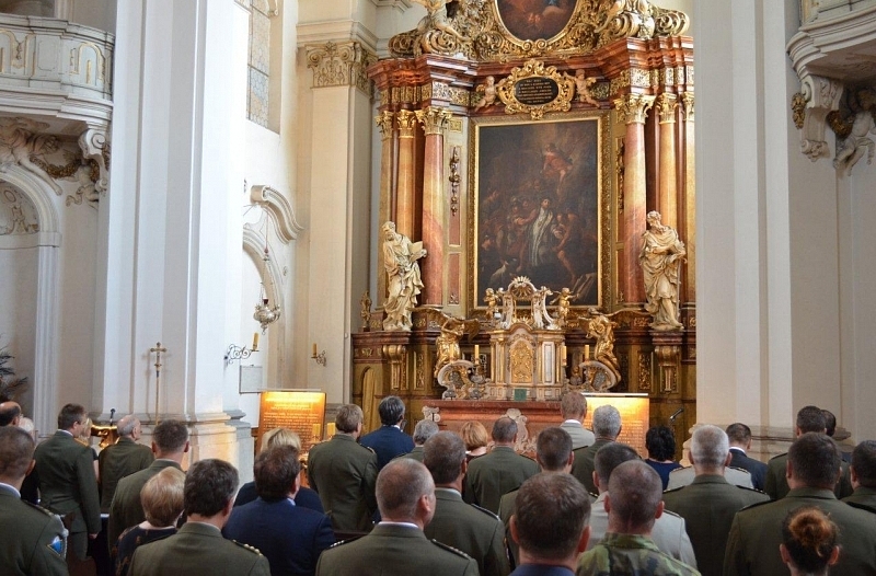 Pietní vzpomínka na padlé české vojáky, kteří položili svůj život v zahraničních operacích