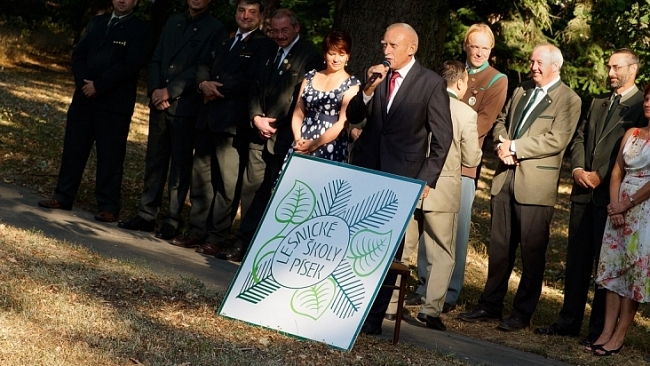 Jan Zahradník - Zahájení školního roku v Písku.