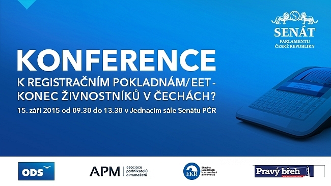 On-line přenost z konference o Elektronické evidenci tržeb 