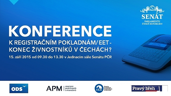 On-line přenost z konference o Elektronické evidenci tržeb