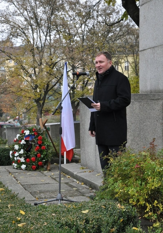 Připomenutí 97. výročí vzniku samostatného československého státu v Jablonci nad Nisou