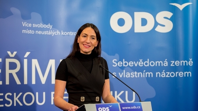 ODS: Alexandra Udženija zvolena 1. místopředsedkyní ODS