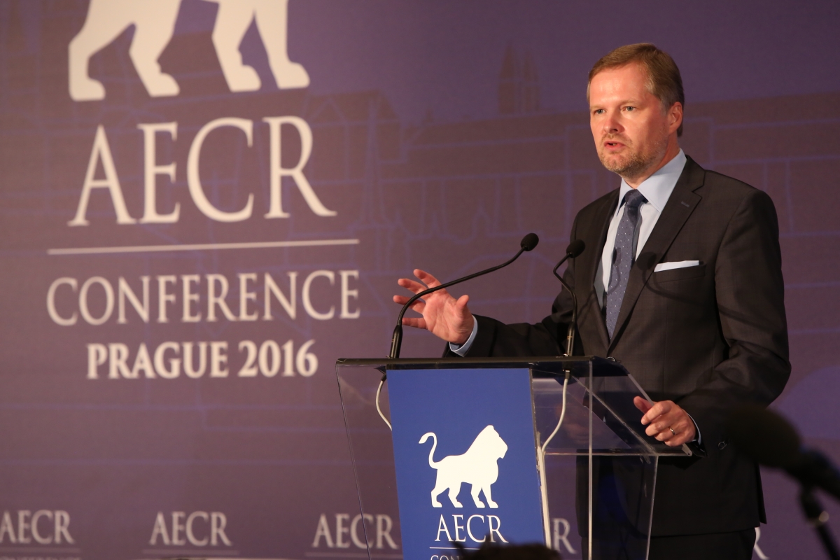 Petr Fiala: Projev na konferenci AECR
