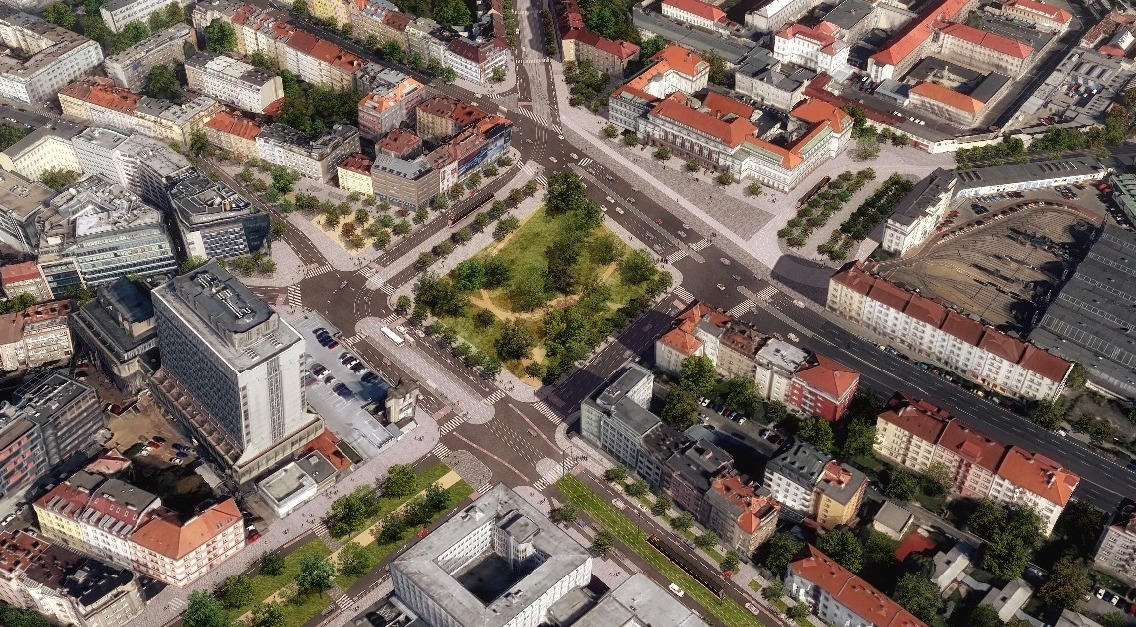 Praha 4 odmítá Koncepční studii ulic Táborská, Na Pankráci, Na Veselí, Soudní