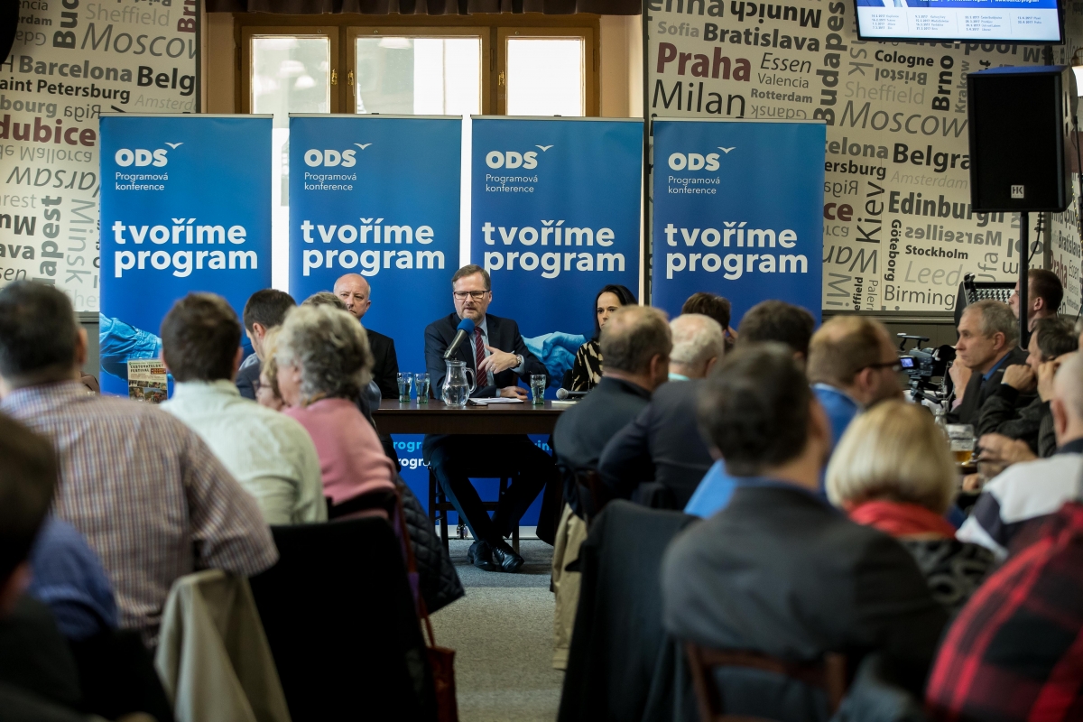 ODS: Petr Fiala se zajímal, co trápí obyvatele Pardubického kraje