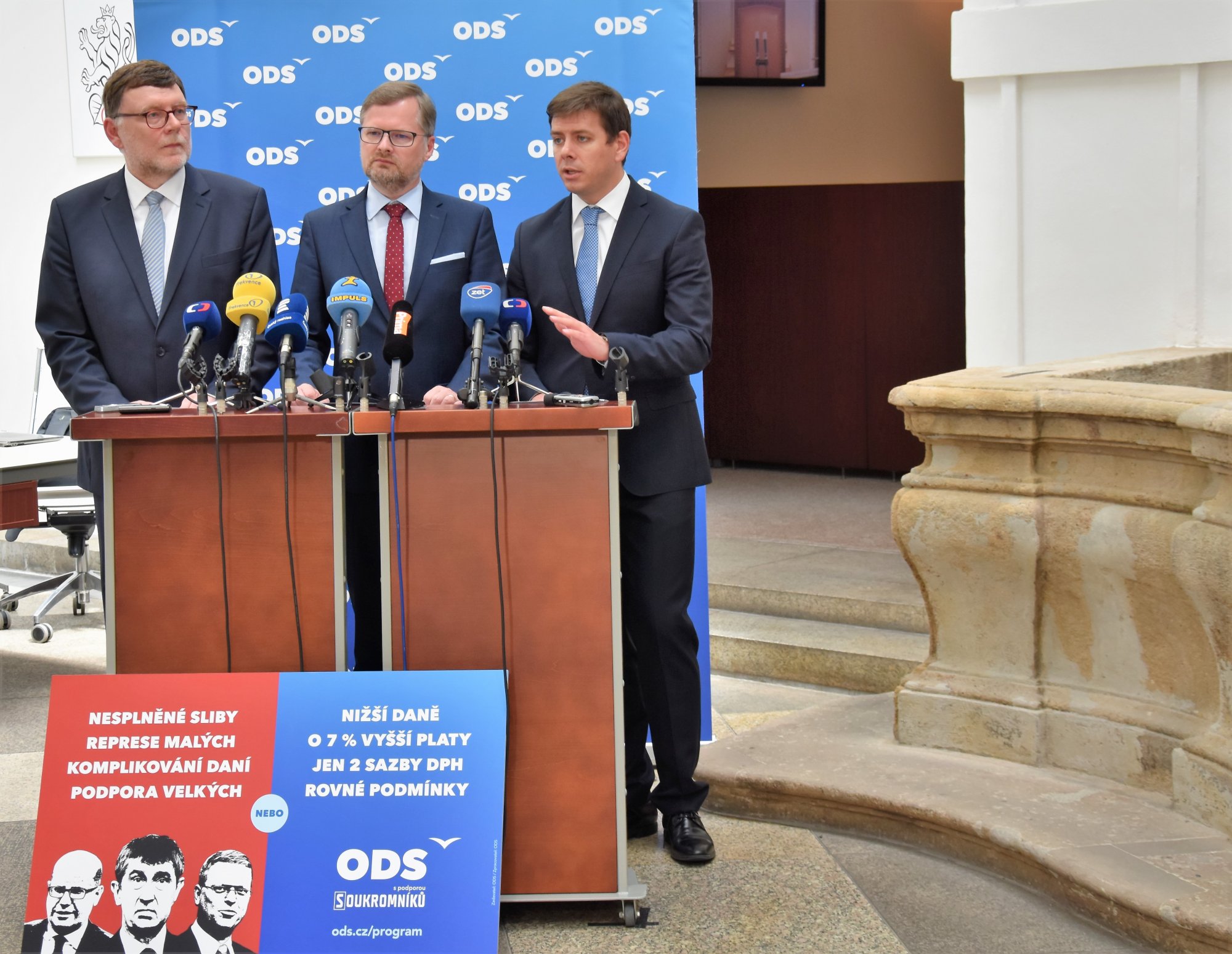 ODS: 4 roky nesplněných slibů, komplikování daňového systému, represe malých a podpory velkých