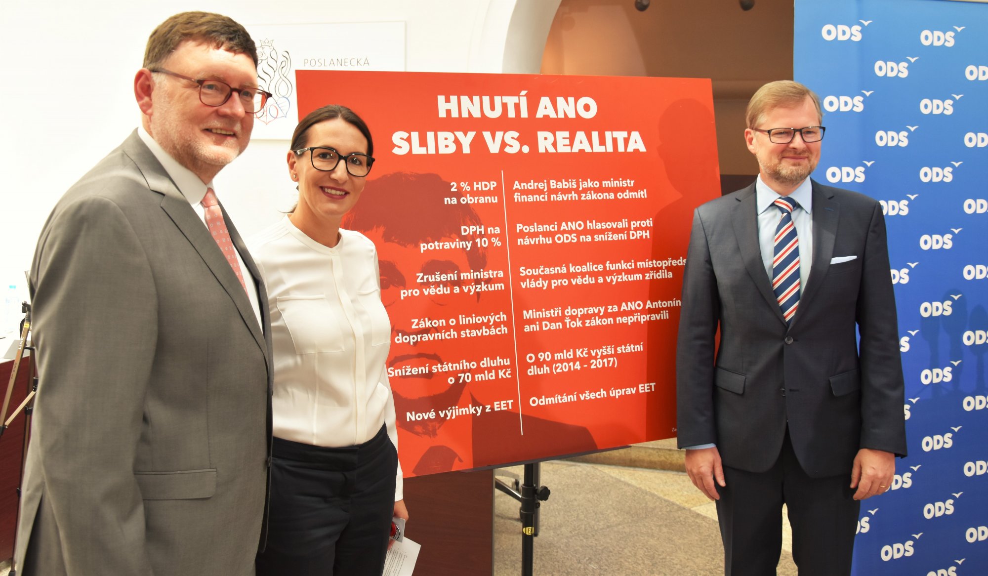 ODS: Program hnutí ANO v kostce - odvolávám, co jsem odvolal a slibuji, co jsem slíbil