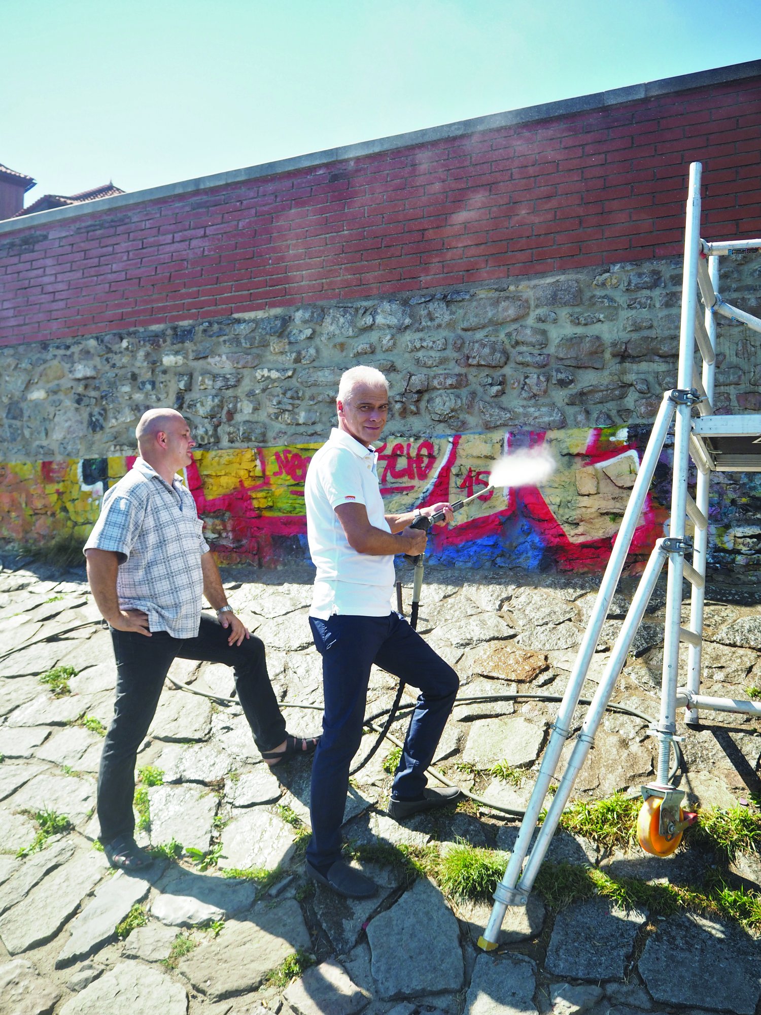 Problematika graffiti? Pracujeme na tom!