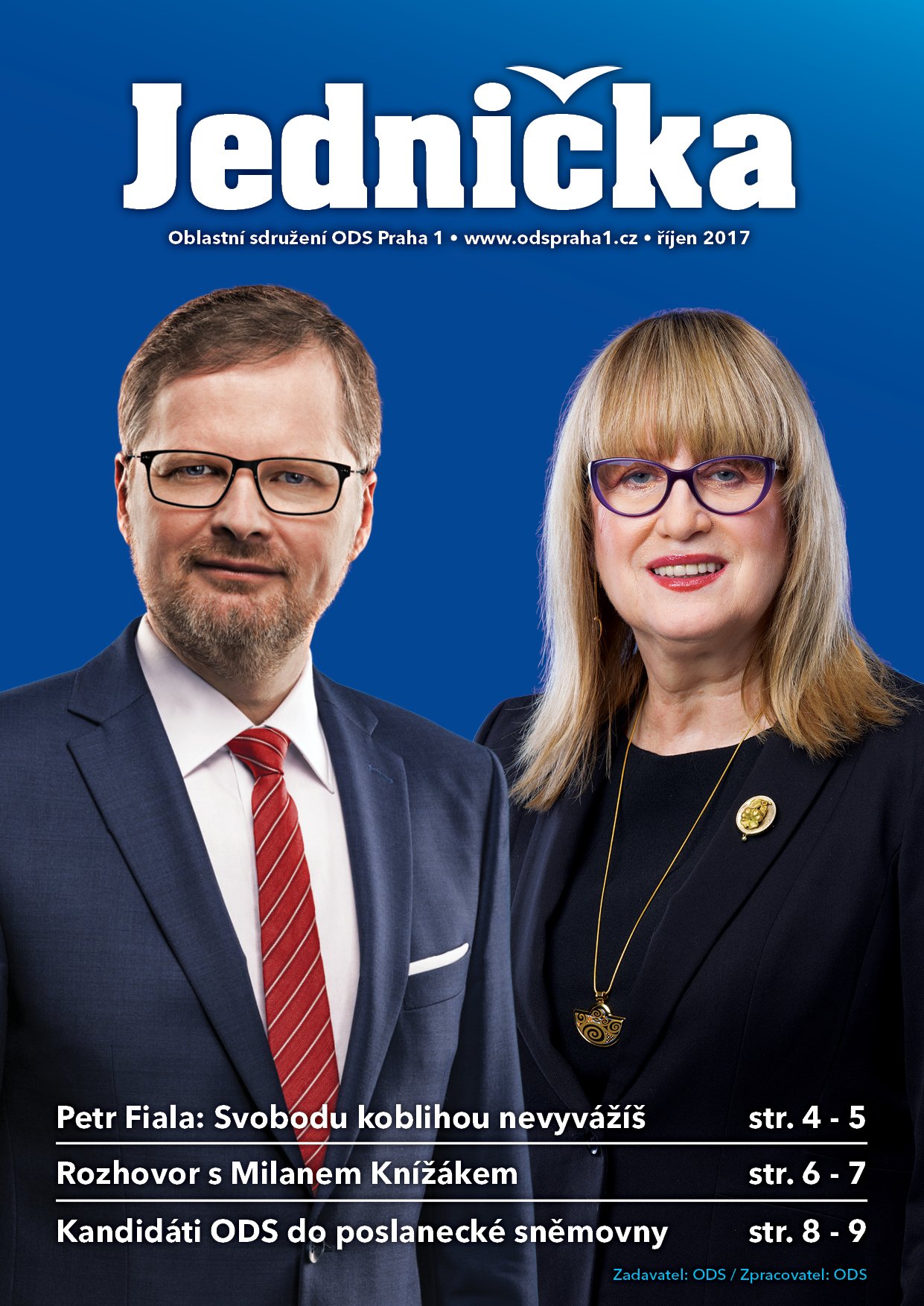 Právě vyšlo nové číslo časopisu Jednička 10/2017