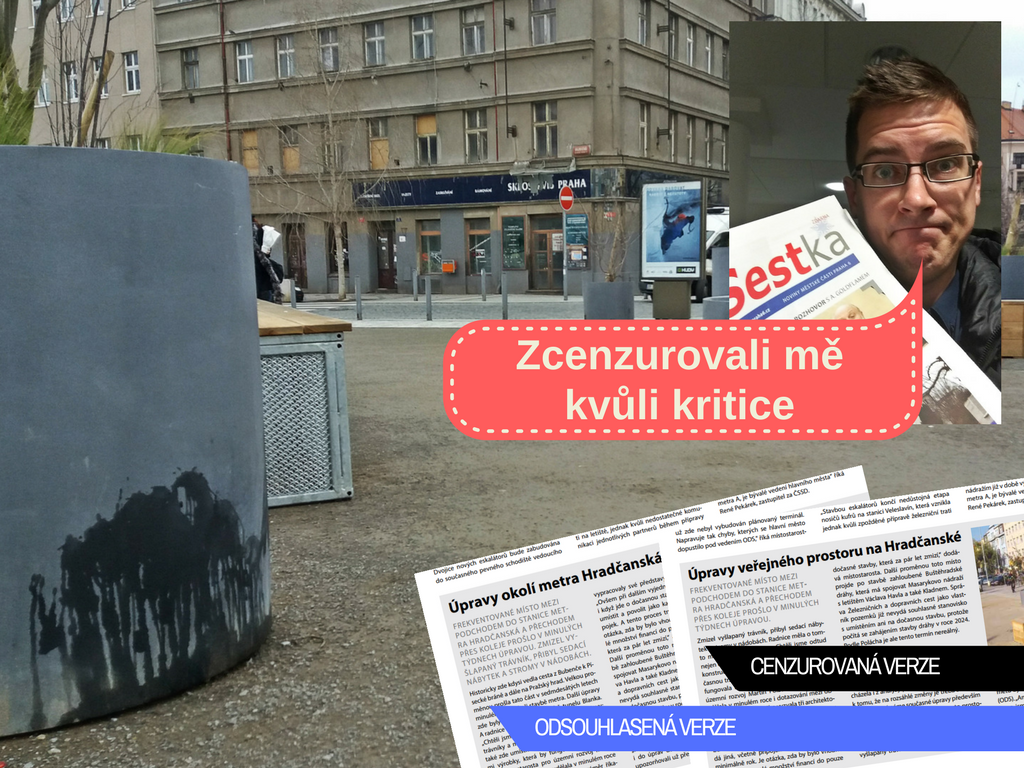 Radnice Prahy 6 cenzuruje názory ODS v radničních novinách