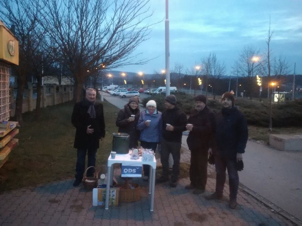 Akce s perníčky a svařákem
