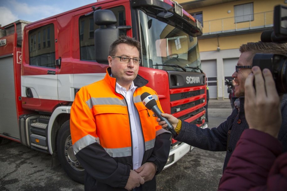 Dobrovolní hasiči obdrželi díky městu a kraji nové vybavení