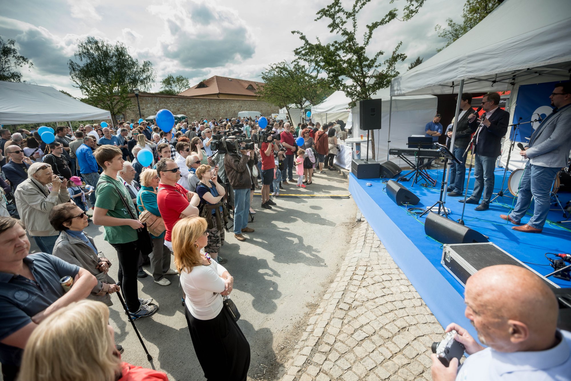 Fotogalerie: Prvomájové setkání ODS na Petříně