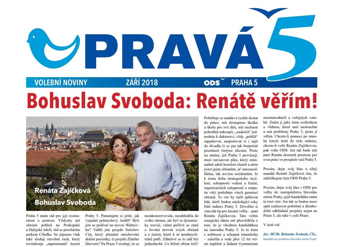 Vyšlo nové číslo časopisu Pravá 5