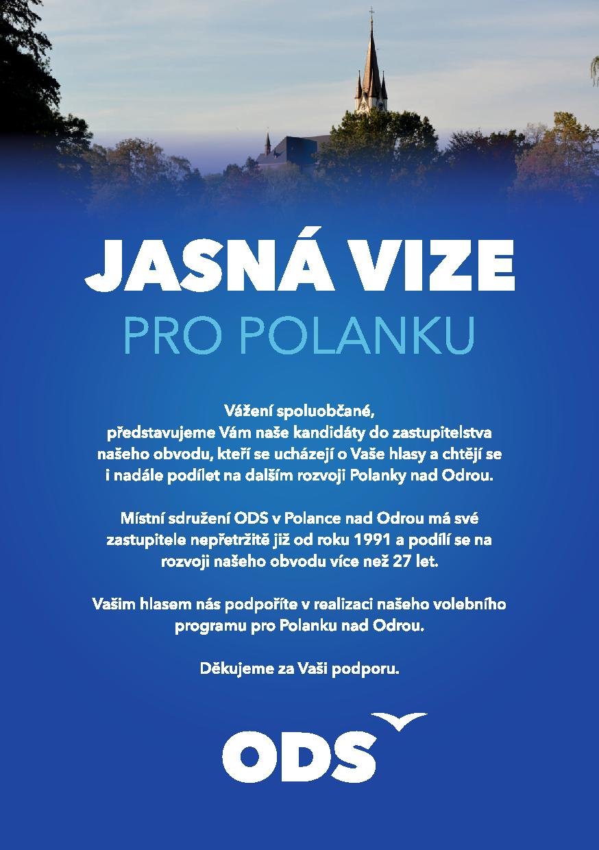 Volební program Polanka nad Odrou