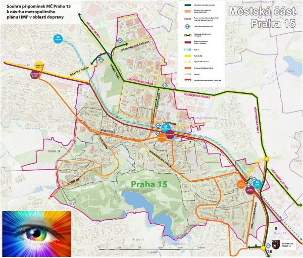 POSTOJE MĚSTSKÉ ČÁSTI PRAHA 15 ** DOPRAVA ** PROSTŘEDÍ PRO ŽIVOT **