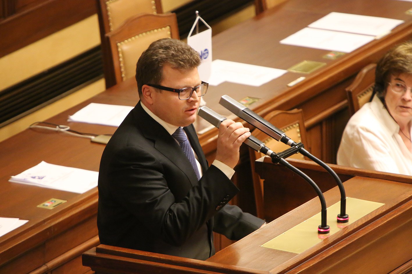 Ústní interpelace na ministra průmyslu a obchodu ve věci stabilizace el. sítí