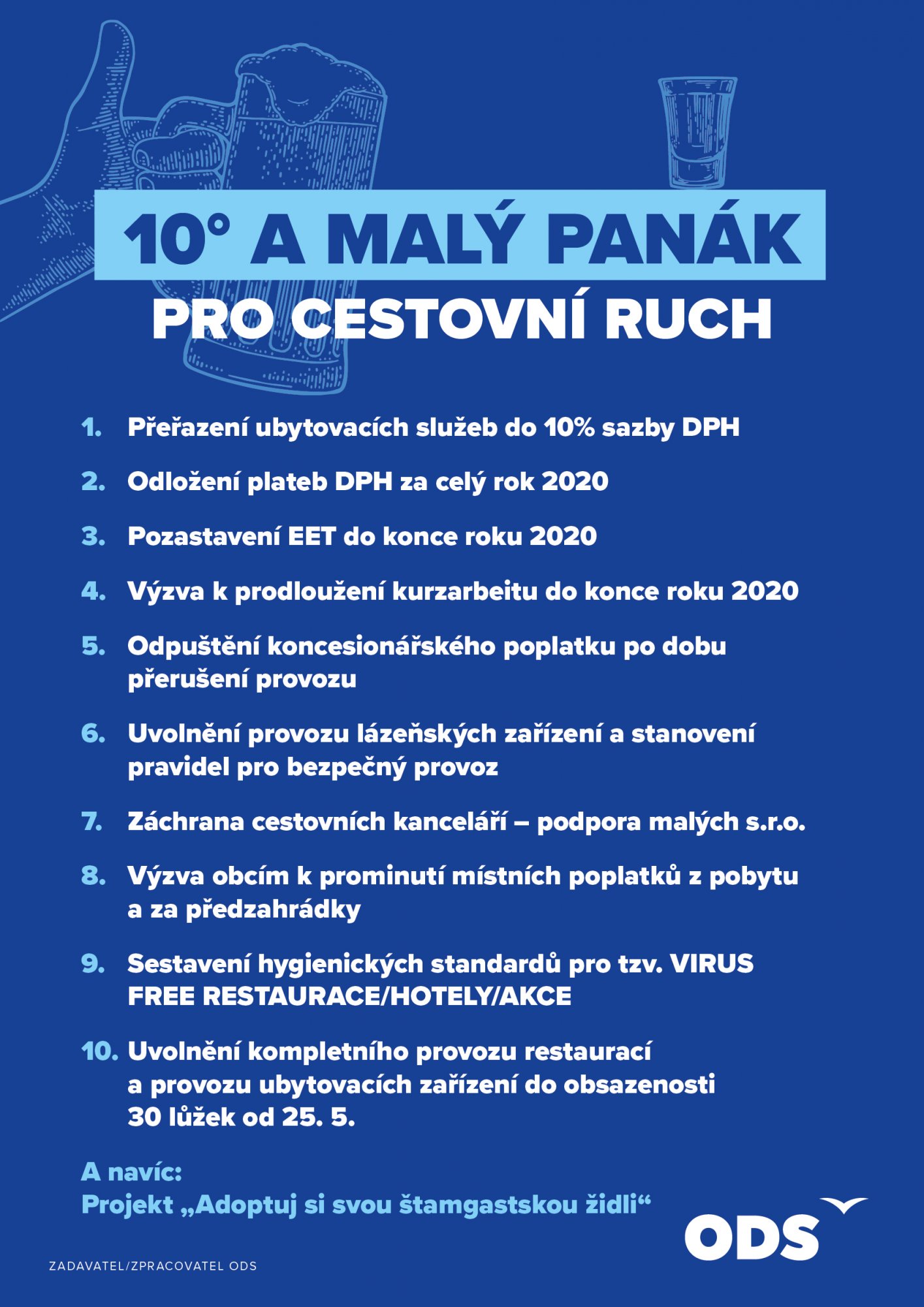 ODS: Navrhujeme podpůrná opatření na záchranu cestovního ruchu