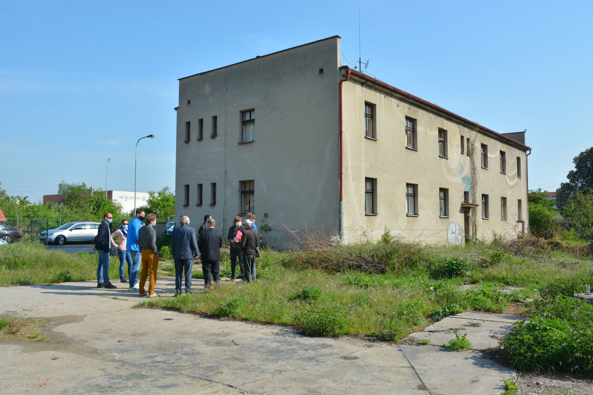 Dnes město předalo staveniště odlehčovací služby Honkova