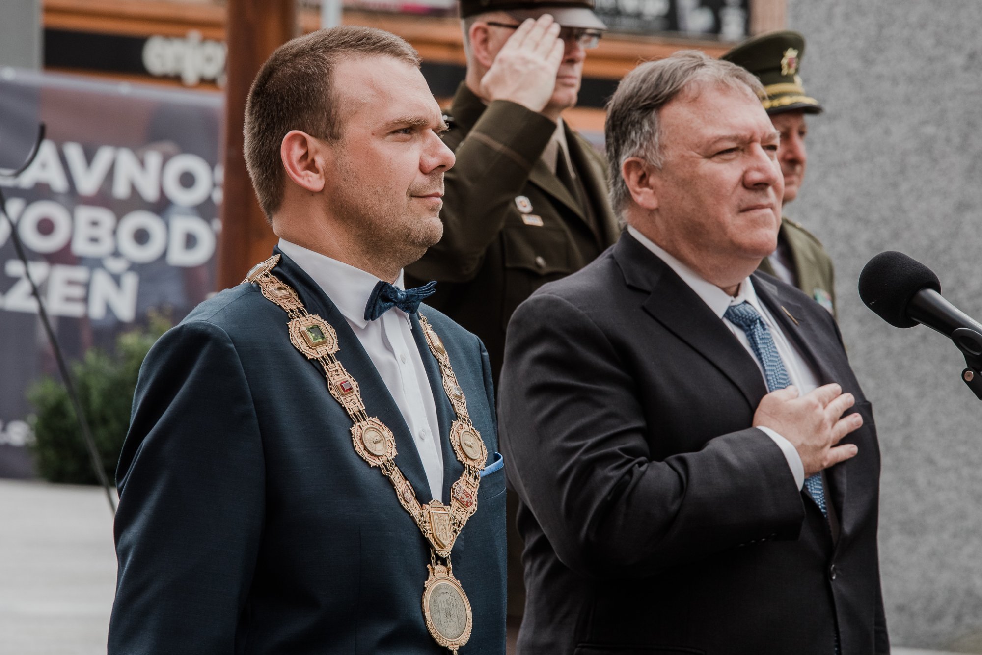 Jsem hrdý na to, že si Mike Pompeo vybral k návštěvě právě Plzeň