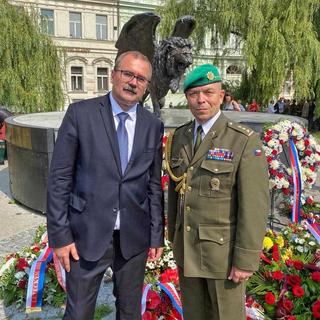 Občanští demokraté uctili památku československých letců RAF