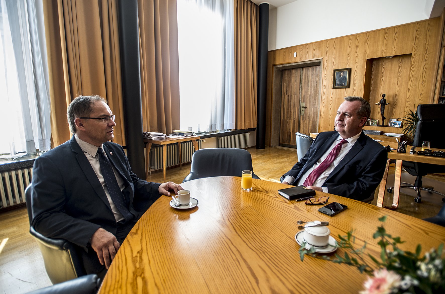 Krajský radní pro oblast zdravotnictví Ladislav Valtr jednal o možnosti využití nové české metody testování koronaviru
