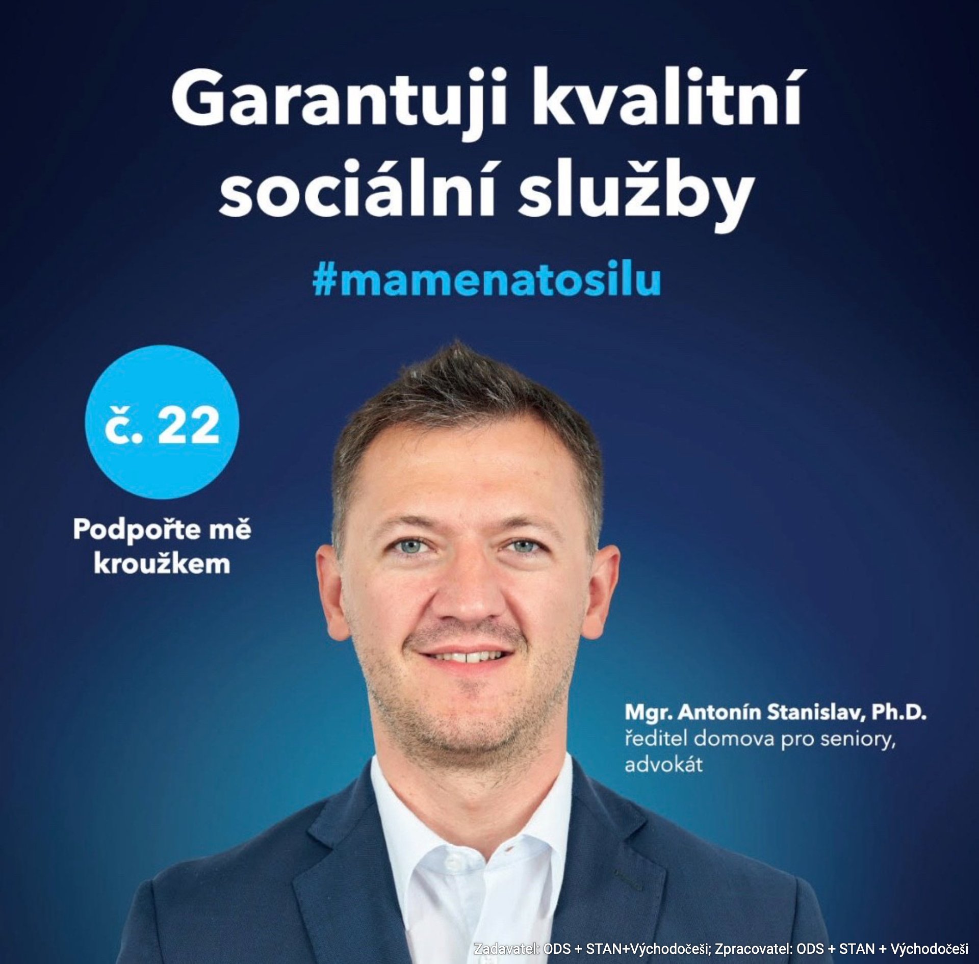 Mezi důležité body našeho programu řadíme i sociální služby.