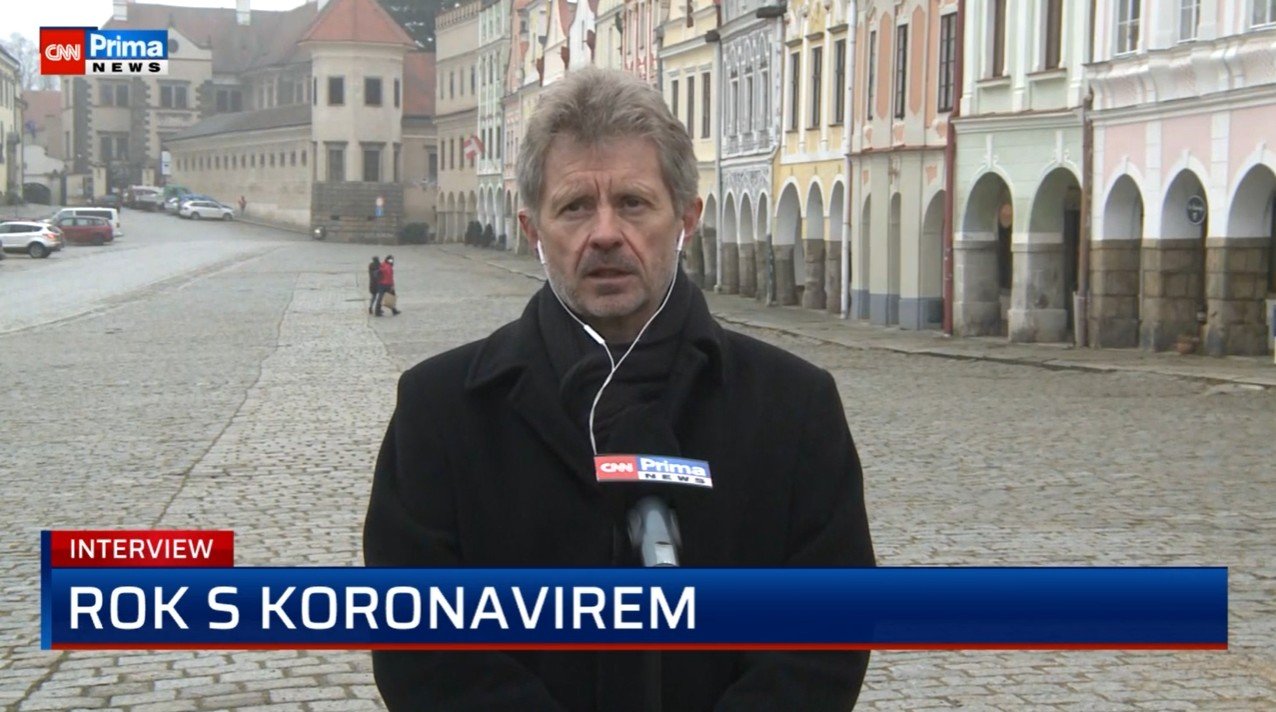 Interview CNN Prima News: Rok s koronavirem