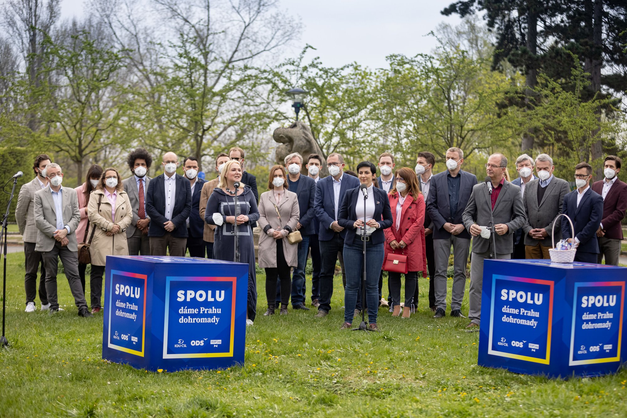 SPOLU restartujeme podnikání v Praze, hlásí pražští lídři koalice SPOLU