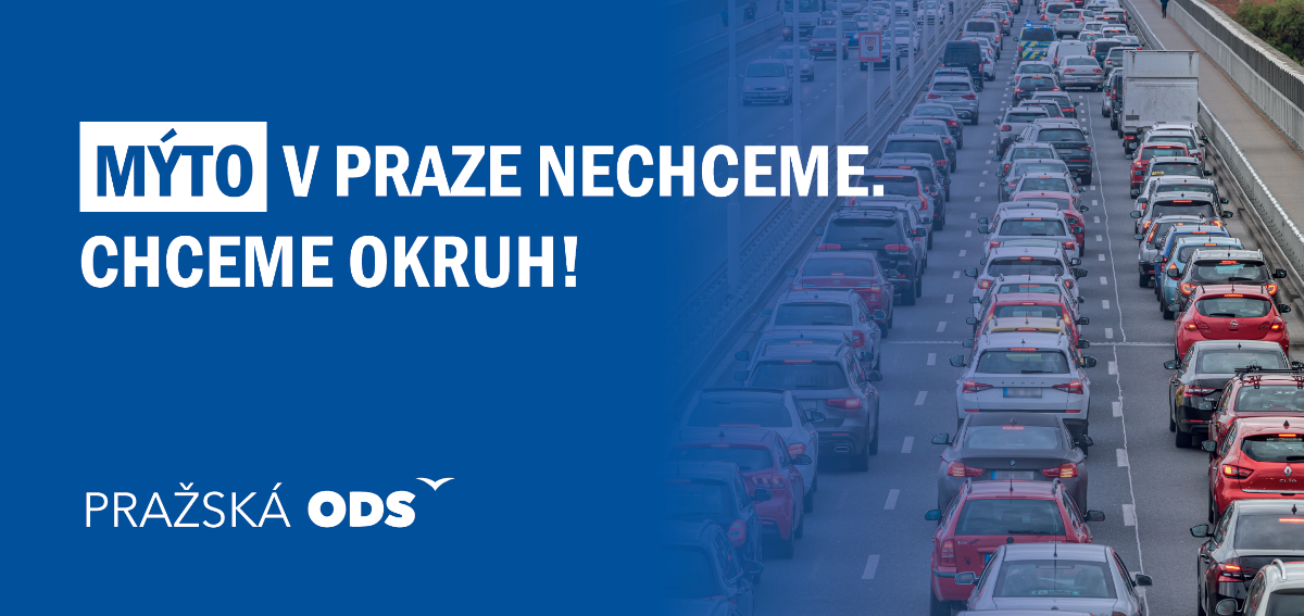 Pražská ODS: Plán Pirátů a koalice na mýto v Praze bude ještě větší noční můrou, než kdokoli myslel