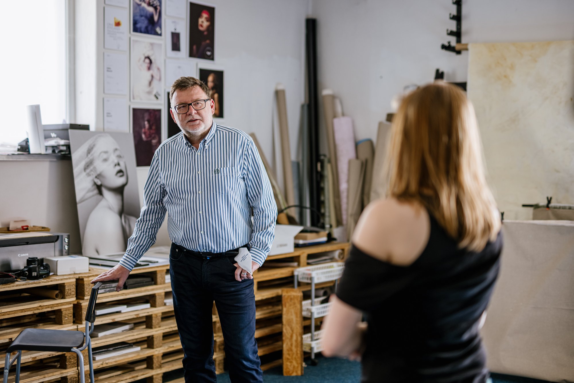 Návštěva přední české fotografky Edity Bízové