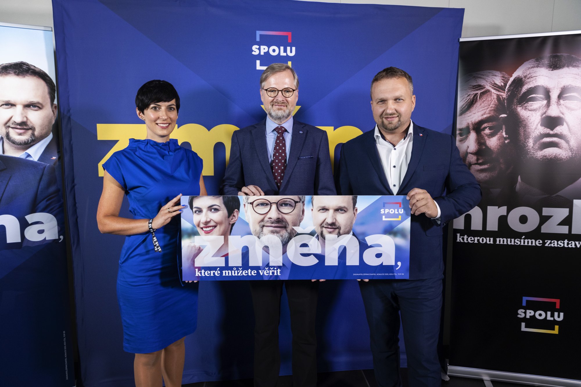 SPOLU: Vláda populistů a extremistů by byla devastující po všech stránkách. Přinášíme ZMĚNU, které mohou lidé věřit