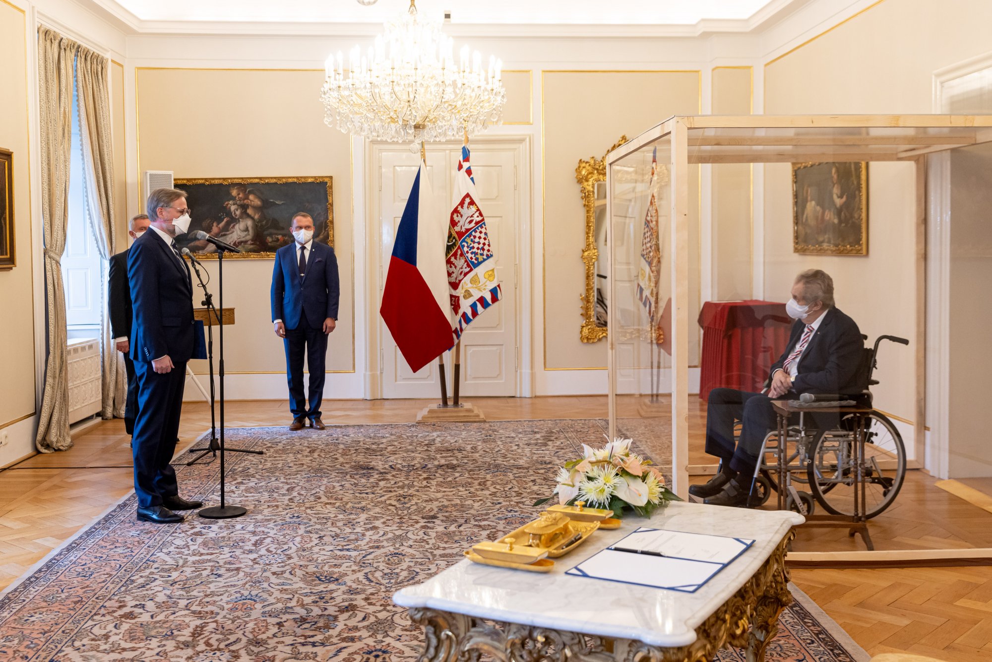 Petr Fiala byl jmenován předsedou vlády ČR