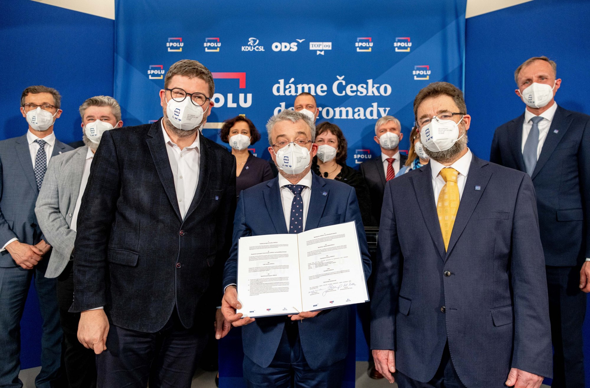 Praha volí SPOLU!  Pražské organizace ODS, TOP 09 a KDU-ČSL vytvořily předvolební koalici pro letošní komunální volby