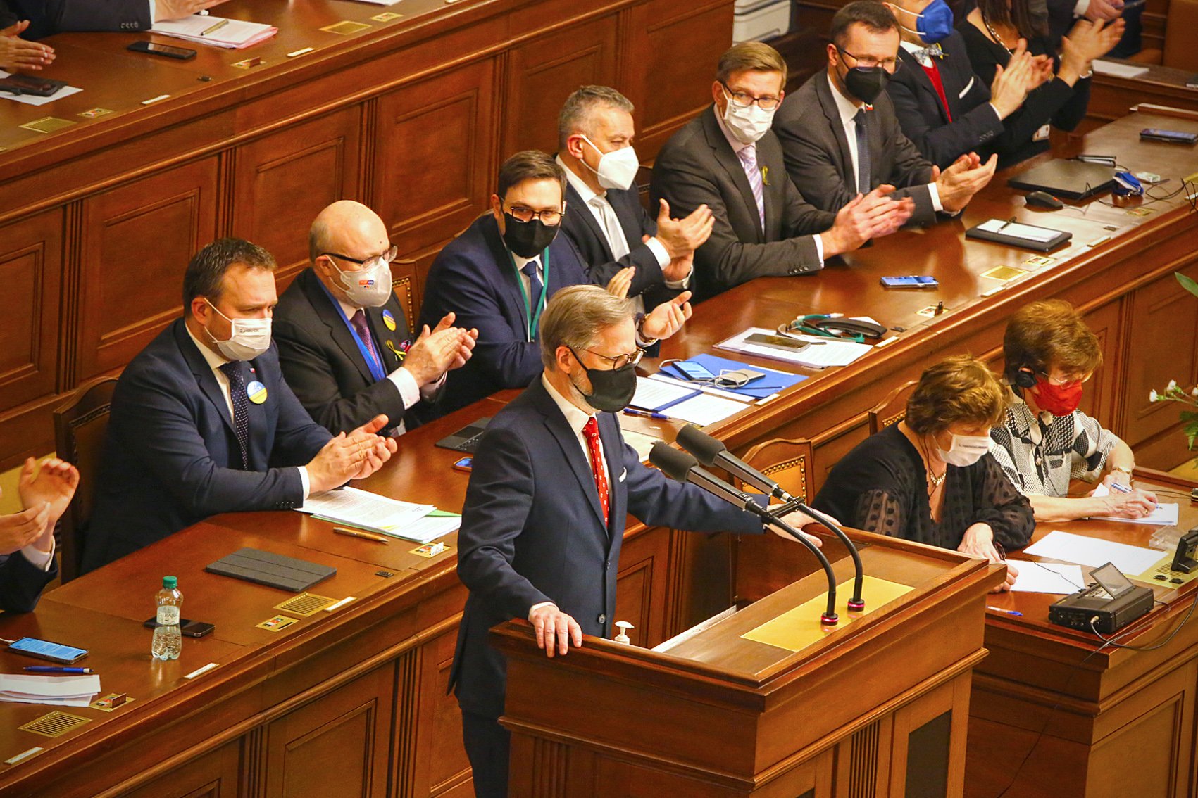 Projev na mimořádné schůzi Poslanecké sněmovny k ruské agresi proti Ukrajině