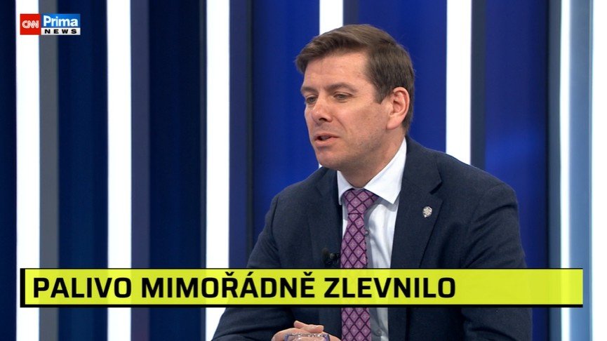 CNN Prima News: Palivo mimořádně zlevnilo