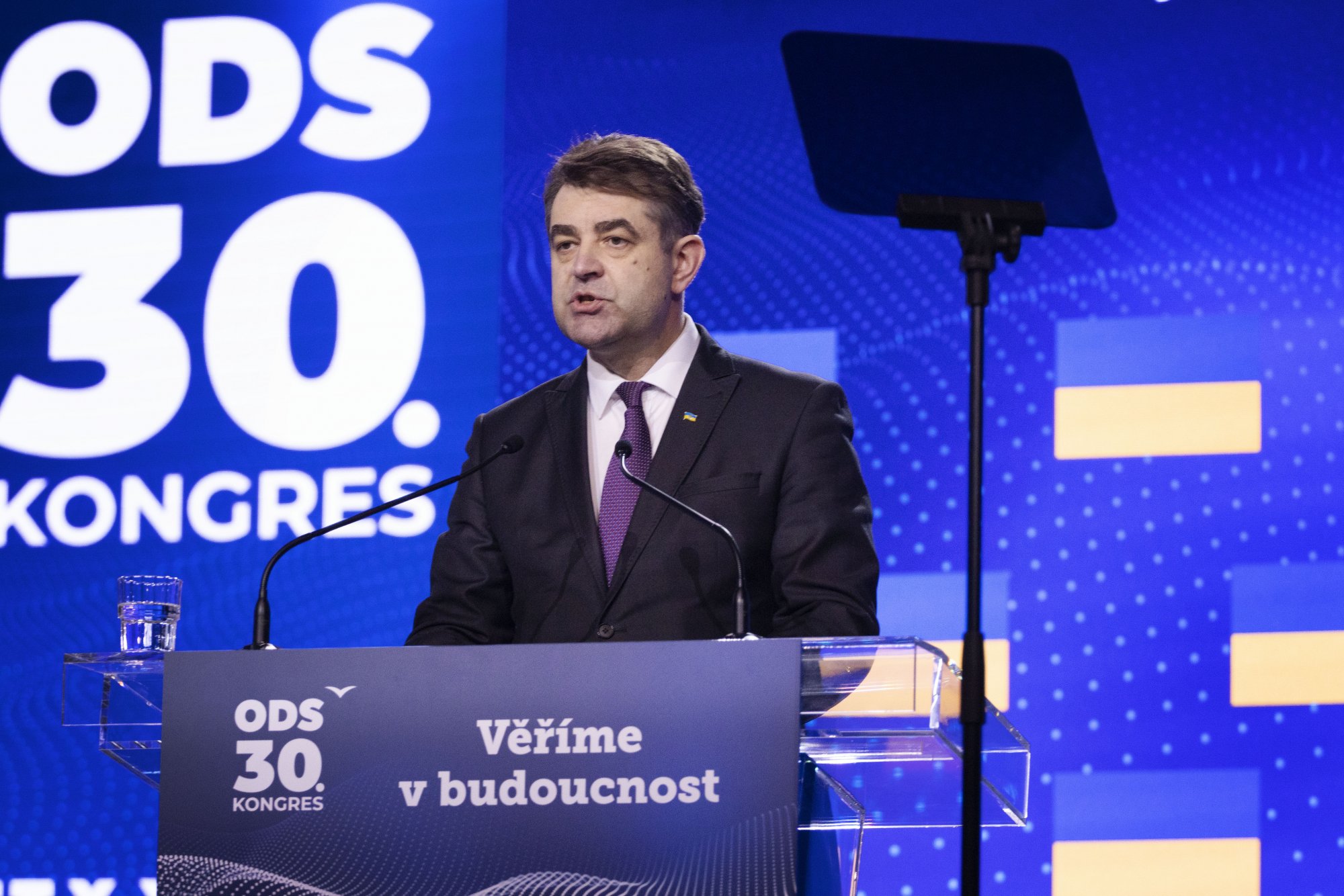 Vystoupení velvyslance Ukrajiny Jevhena Perebyjnise na 30. kongresu ODS