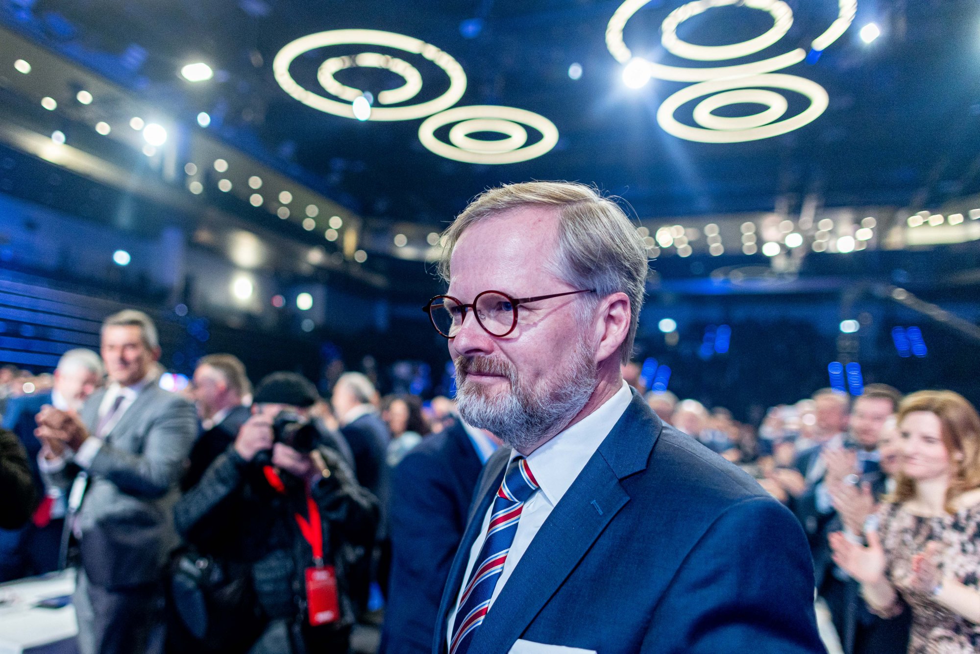 Petr Fiala obhájil funkci předsedy