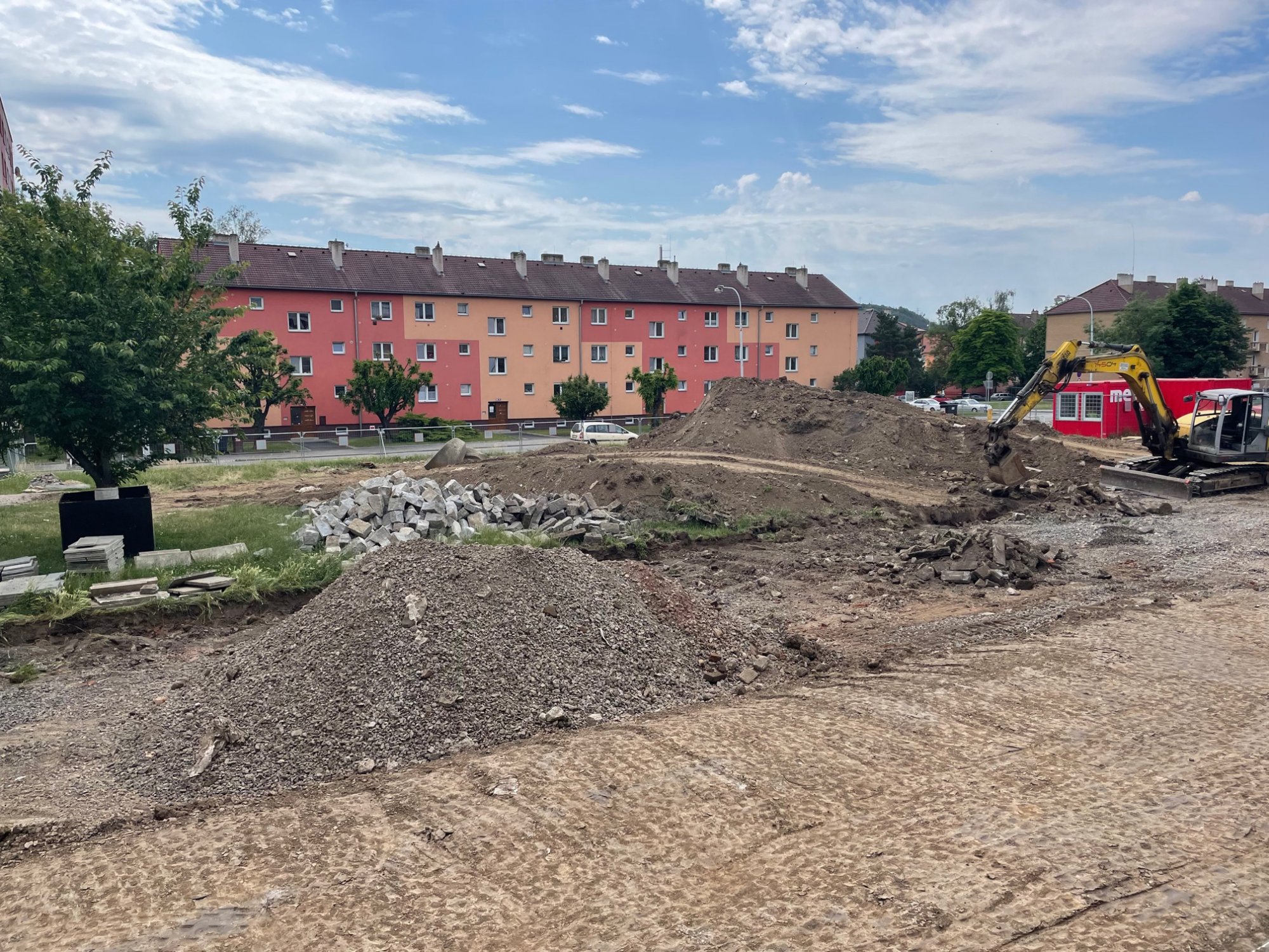 V Berouně na Sídlišti měníme prostranství před Hvězdou