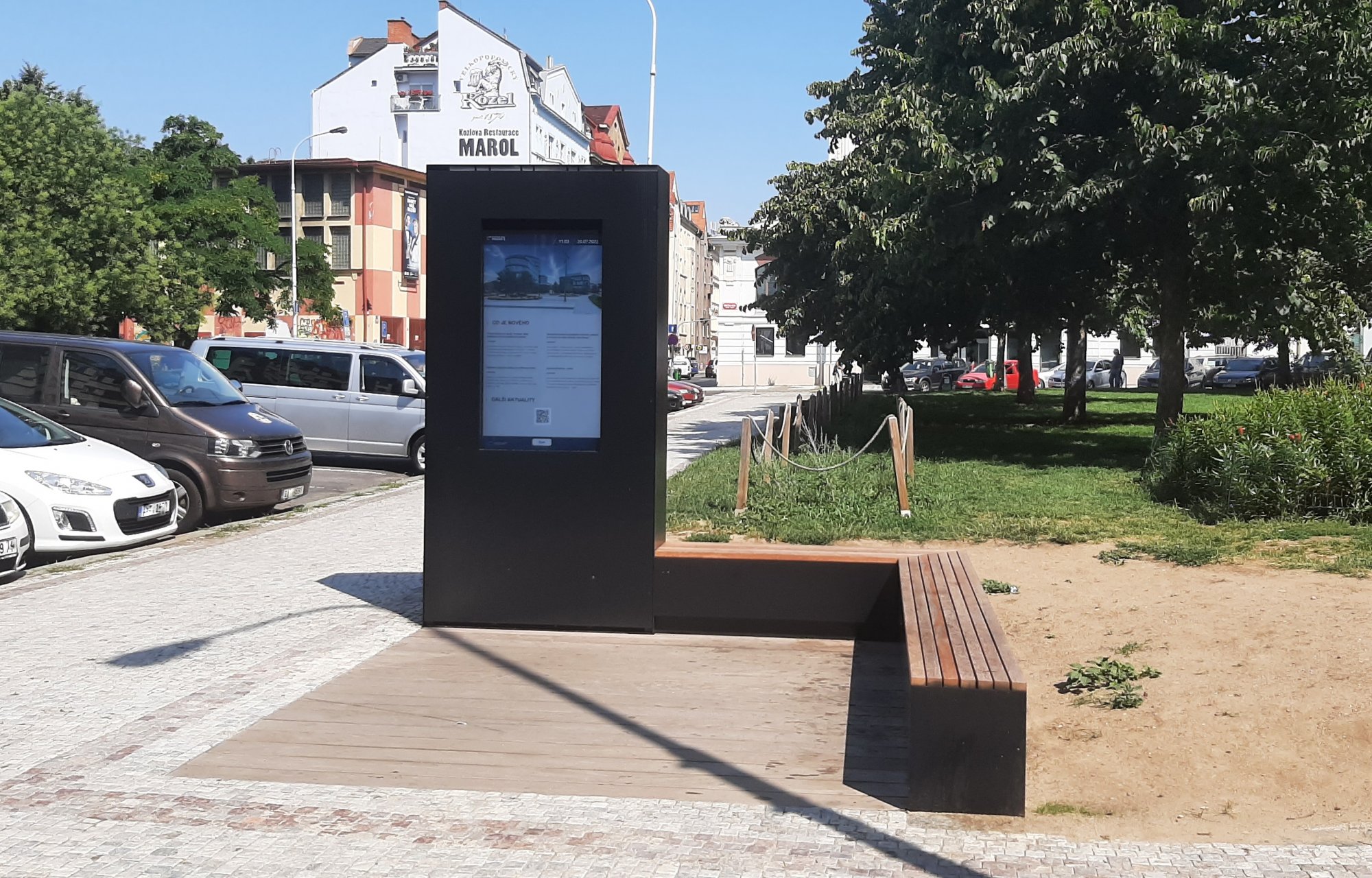 Pětka má ojedinělou digitální úřední desku v Praze