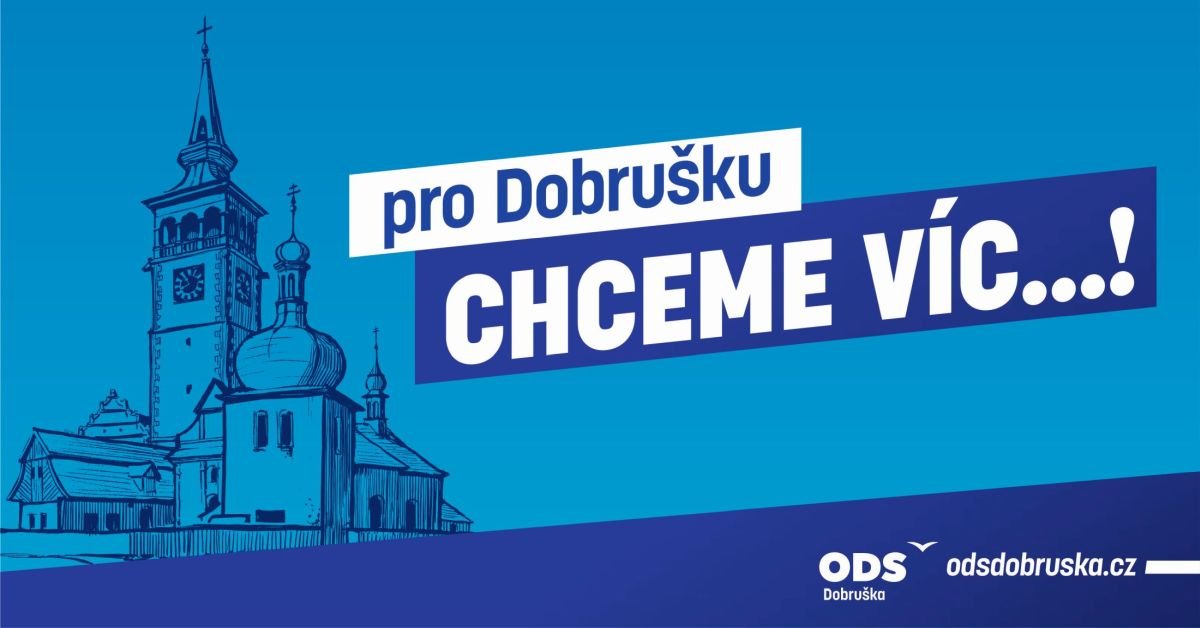 Pro Dobruška CHCEME VÍC...!