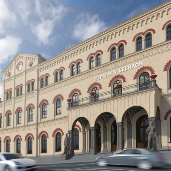 Tady bylo Kuberovo: Obnova nádraží, koupaliště či nová čtvrť. Teplice čeká stavební boom