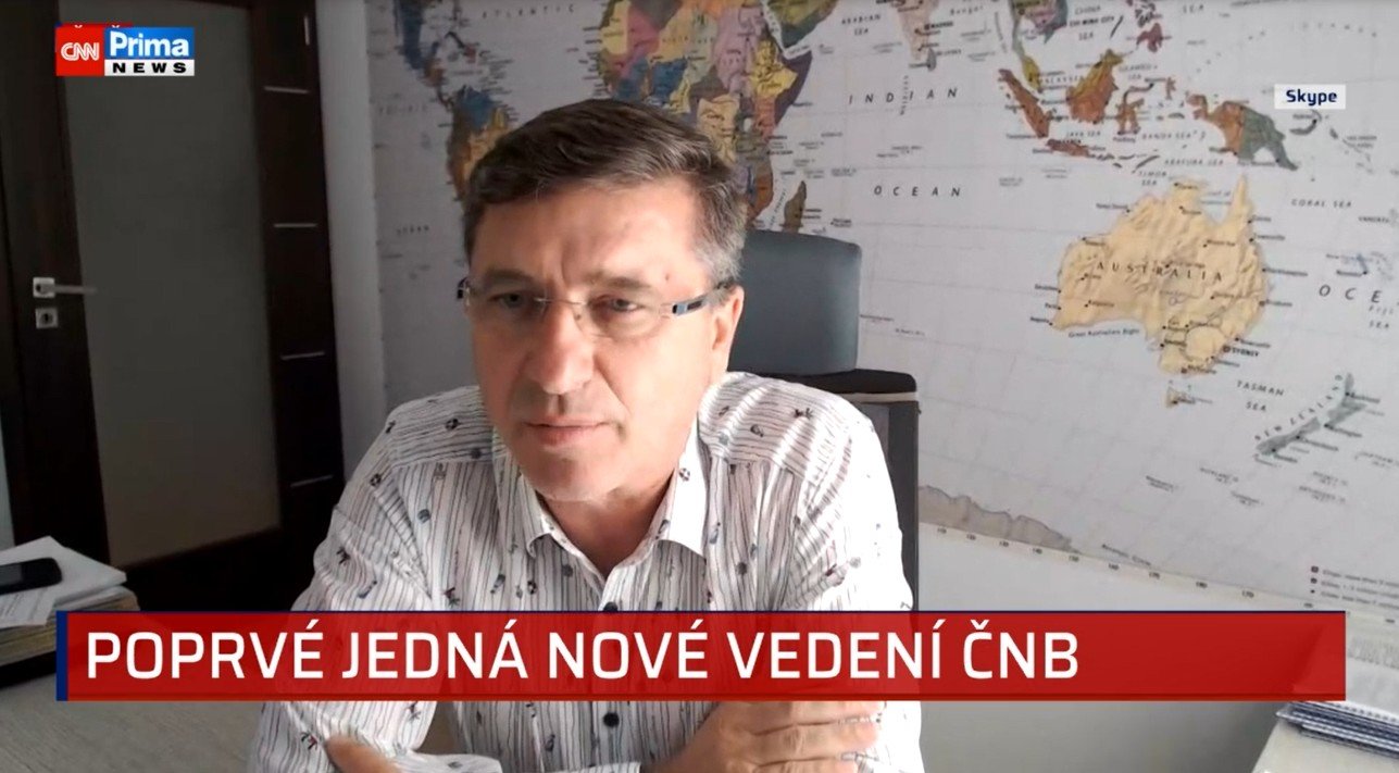 CNN Prima News: Poprvé jedná nové vedení ČNB