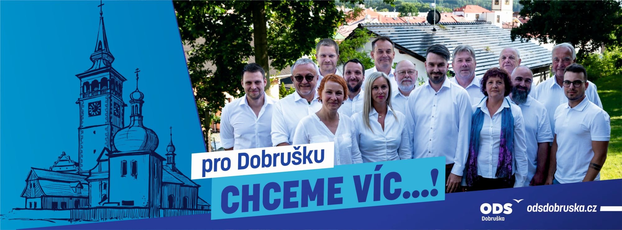 Volební program ODS Dobruška - Pro Dobrušku CHCEME VÍC...!